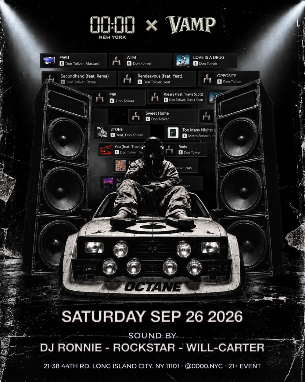 00:00 × Vamp Presents - Octane Summer – Queens – Sep 26 | Edmtrain