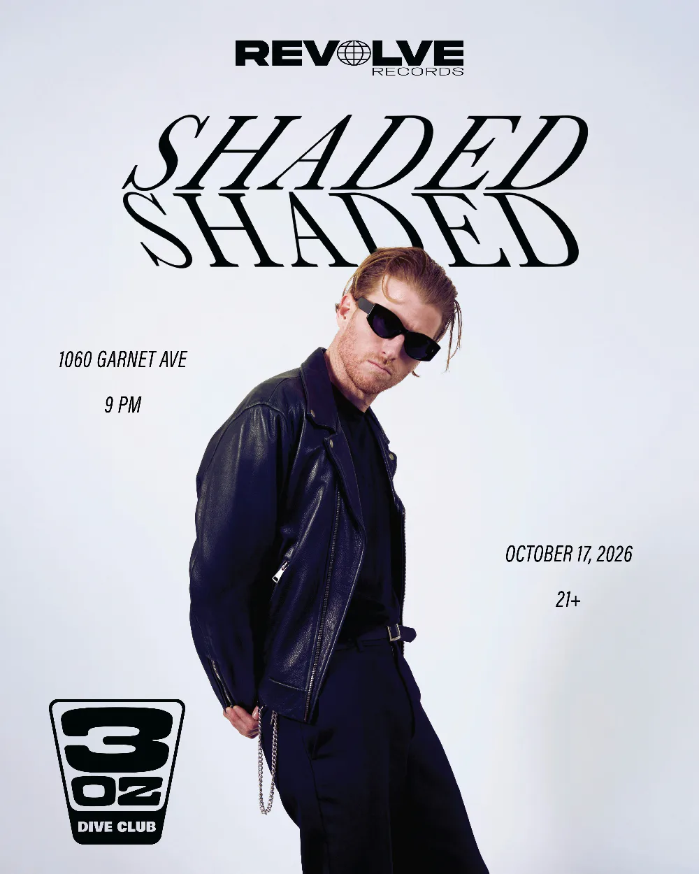 Shaded — event flyer
