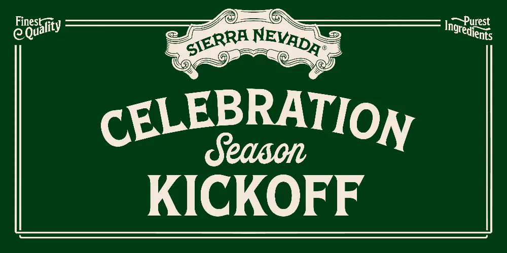 Celebration Season Kickoff — event flyer