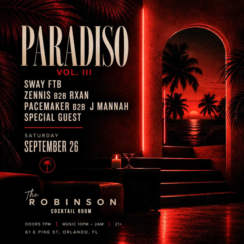 Paradiso - Vol III:Zennis,Sway FTB,Pacemaker,RXAN,J Mannah