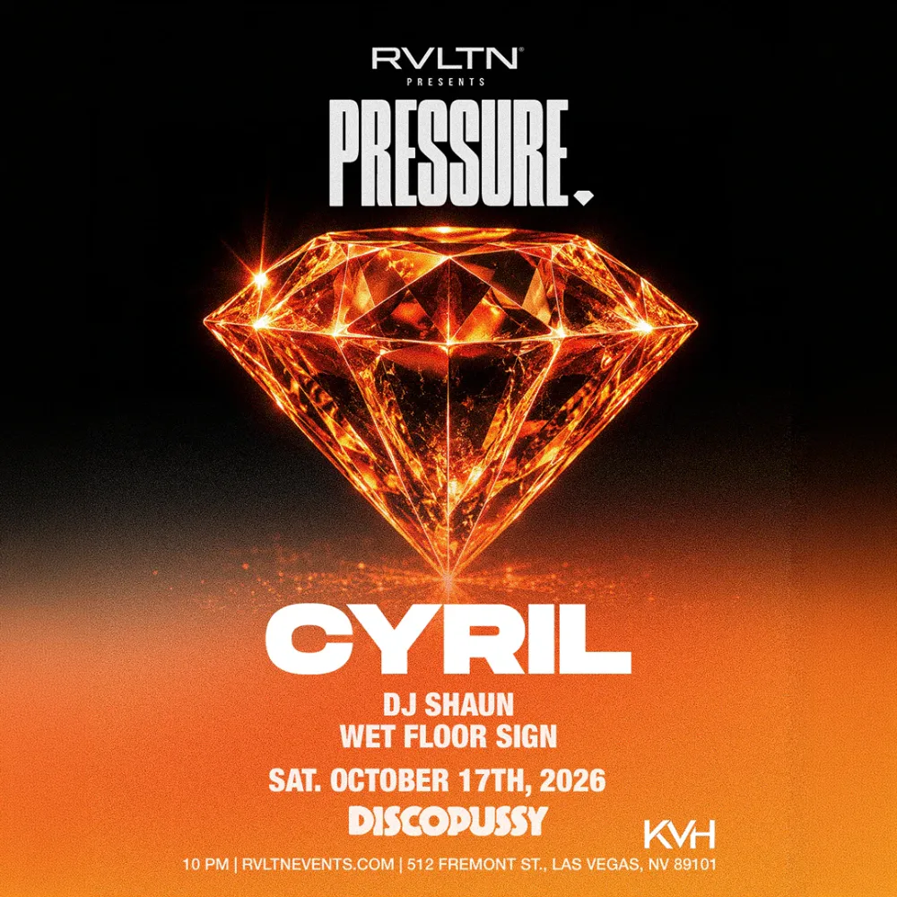 RVLTN Presents - PRESSURE — event flyer