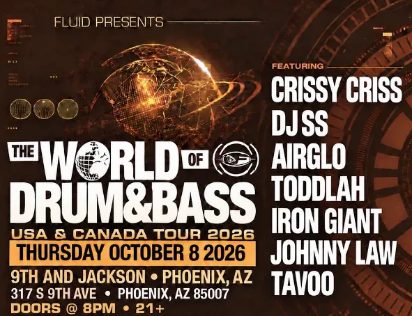 World Of Drum & Bass, Crissy Criss – Phoenix – Oct 8 | Edmtrain