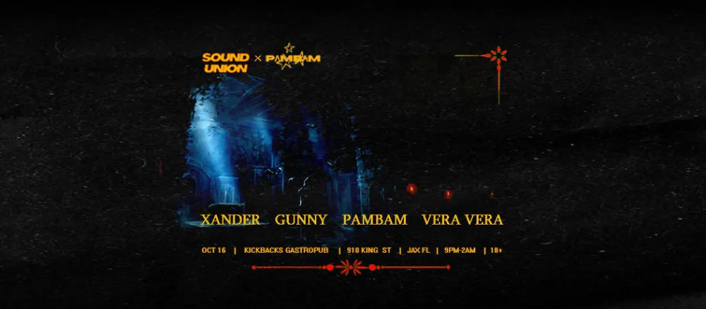 Sound Union x PamBam Basement Techno Party