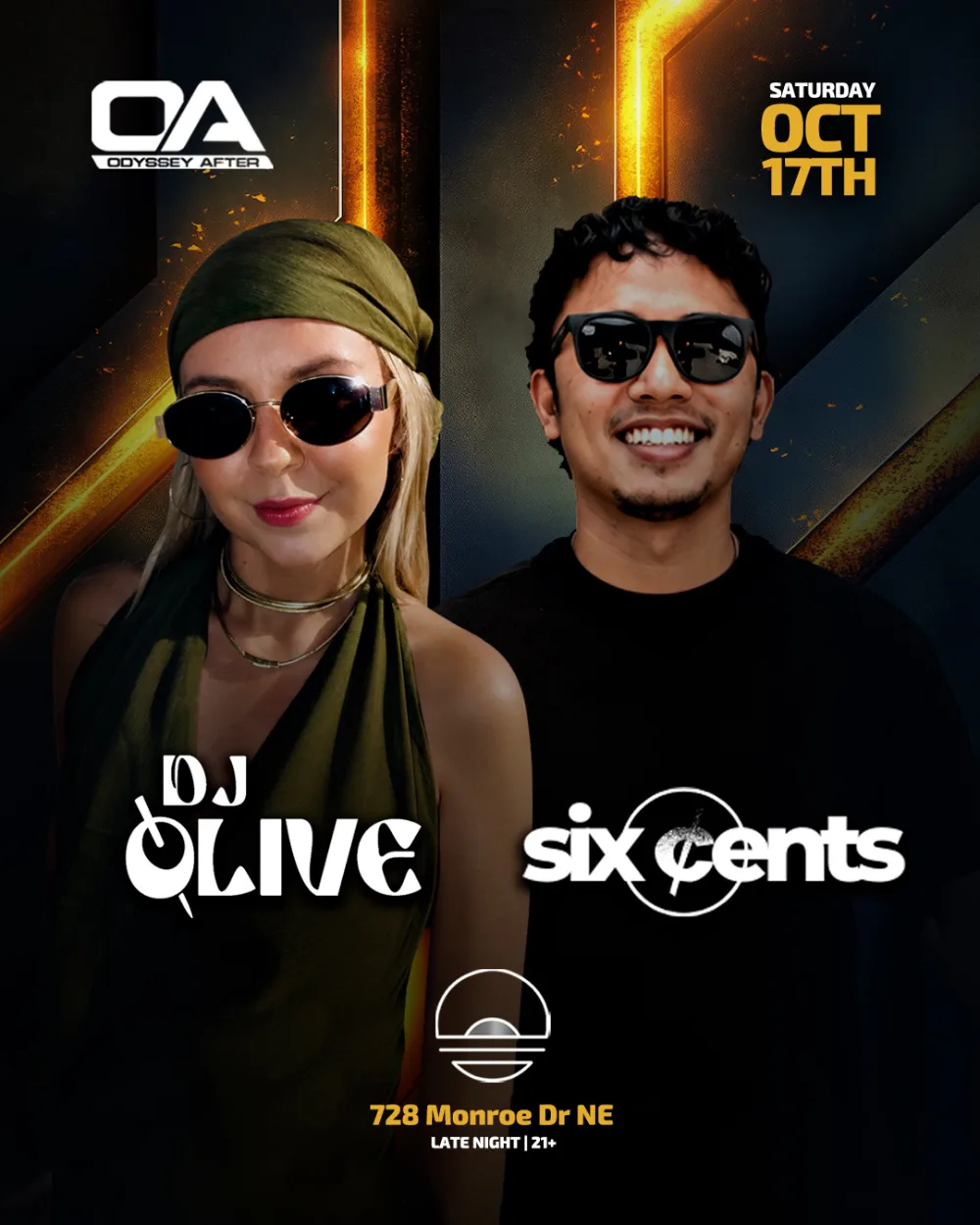 Odyssey After — event flyer