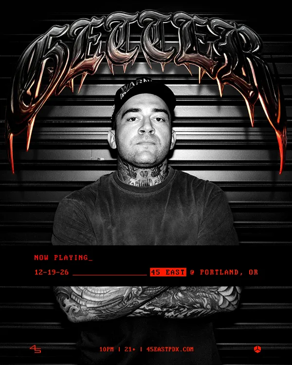 Getter — event flyer