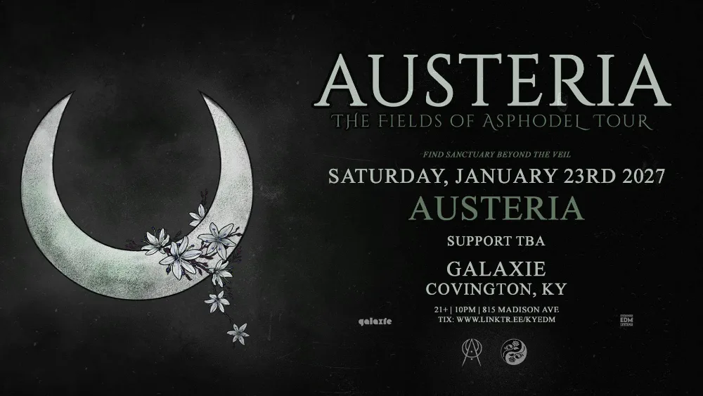 Austeria — event flyer