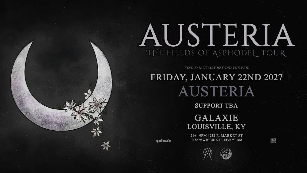 Austeria — event flyer