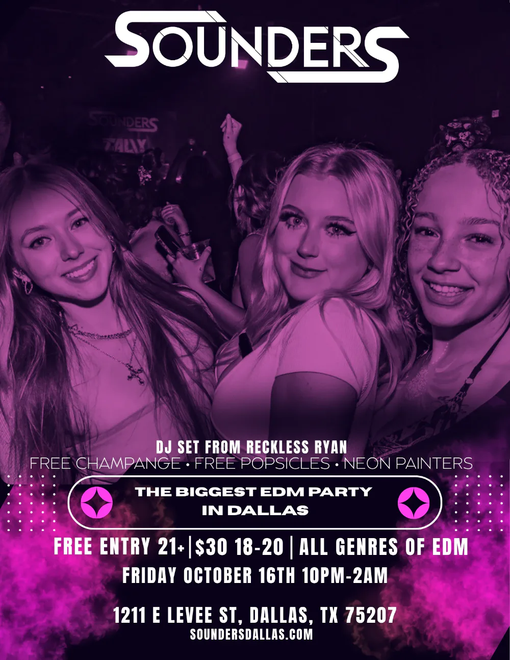 EDM EVERYTHING — event flyer