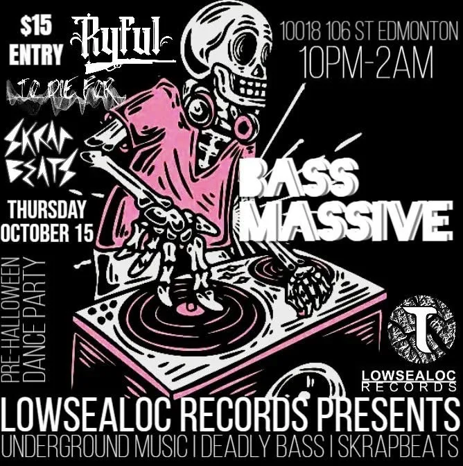 Bass Massive — event flyer