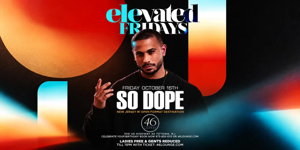 So Dope — event flyer
