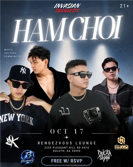 Ham Choi — event flyer