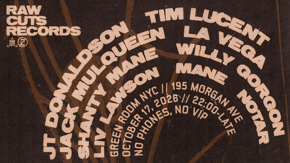 Raw Cuts Records — event flyer