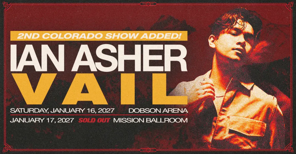 Ian Asher — event flyer