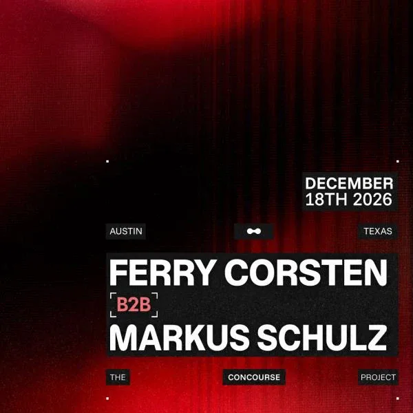 Ferry Corsten, Markus Schulz — event flyer