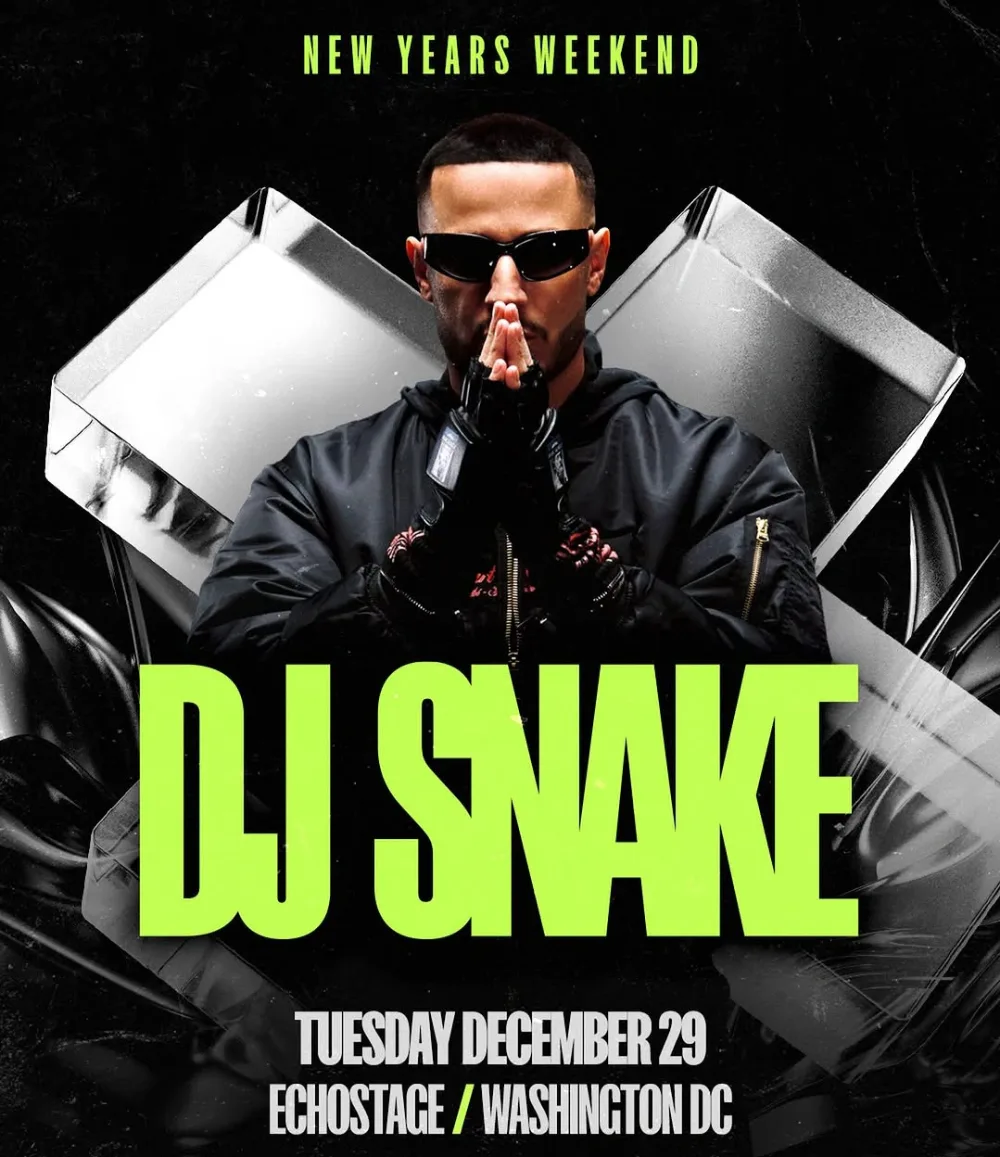DJ Snake — event flyer