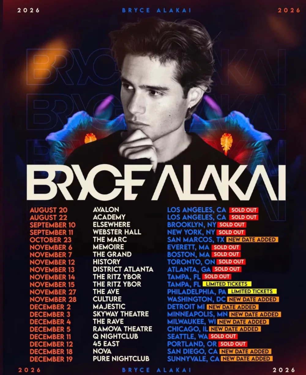 Bryce Alakai — event flyer