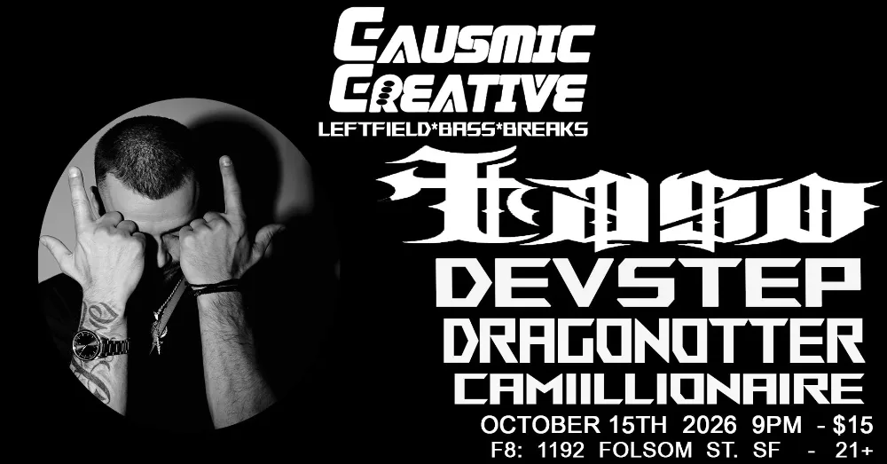 CC Presents — event flyer