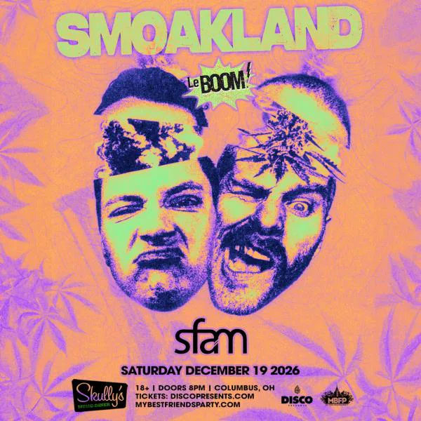 Smoakland, sfam — event flyer