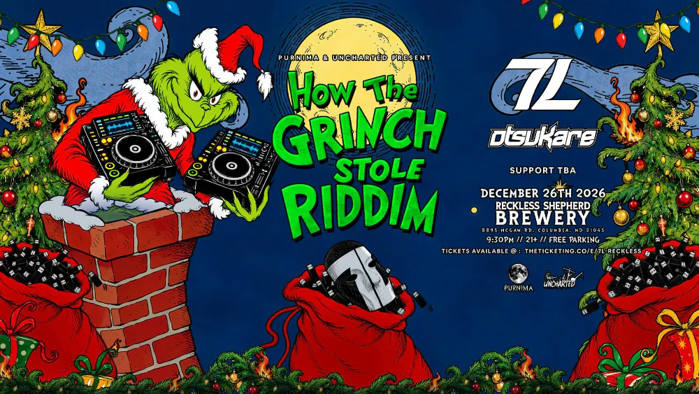 How The Grinch Stole Riddim — event flyer