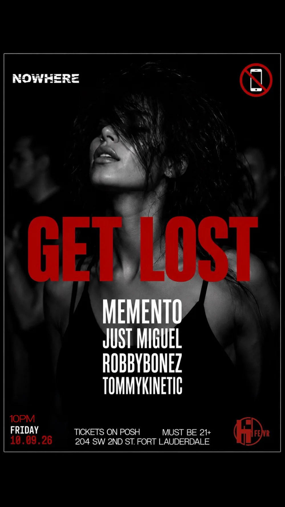 GET LOST - a phone-free music experience:MEMENTO (FL)