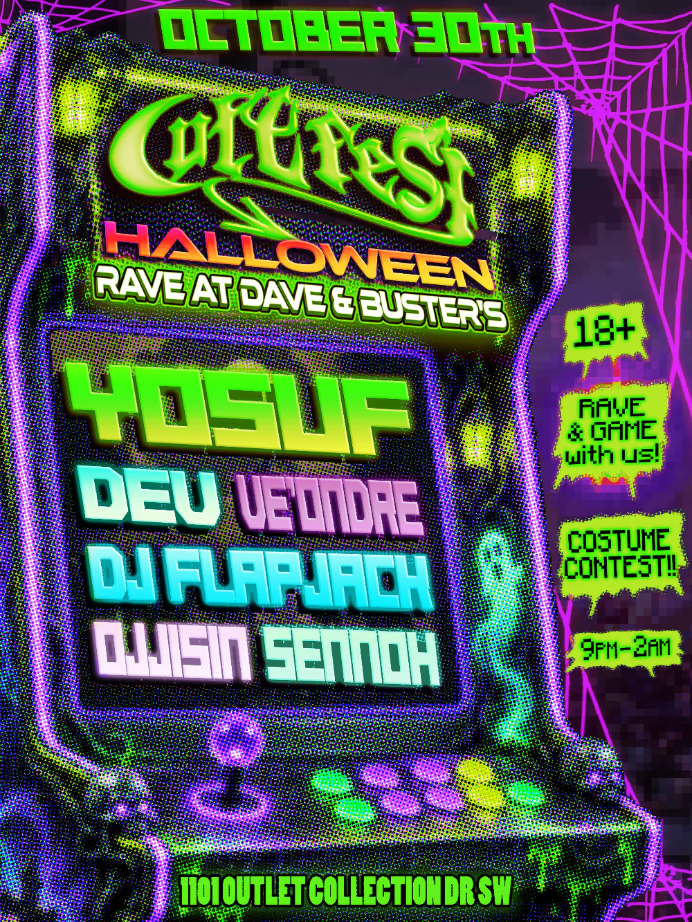 CultFest Halloween, Yosuf – Auburn – Oct 30 | Edmtrain