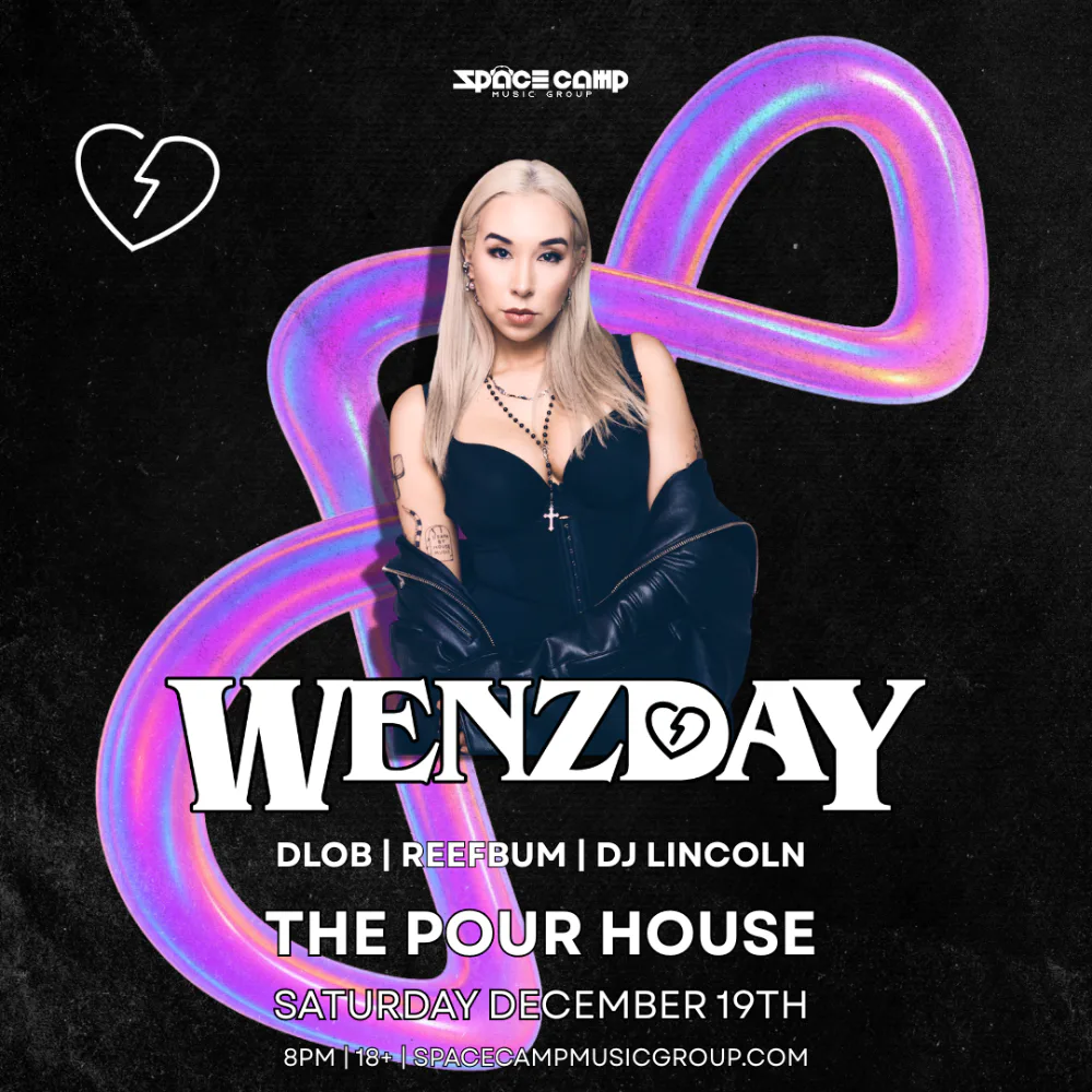 Wenzday, Dlob, Reefbum, DJ Lincoln — event flyer