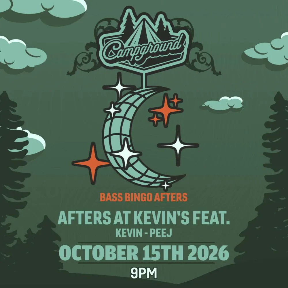 Campground - BASS BINGO AFTERS — event flyer