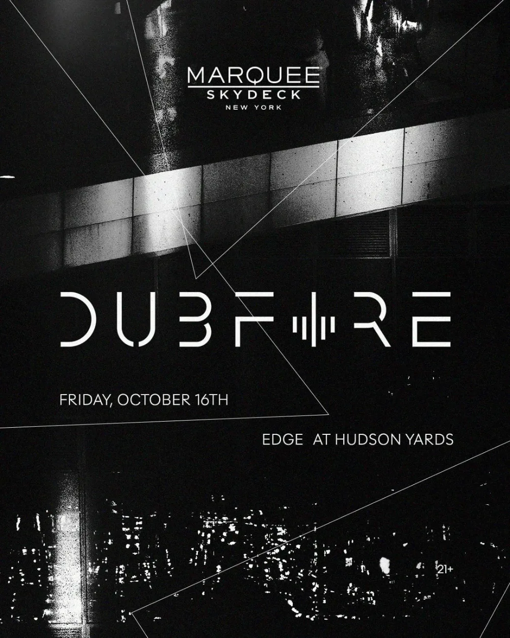 Dubfire — event flyer