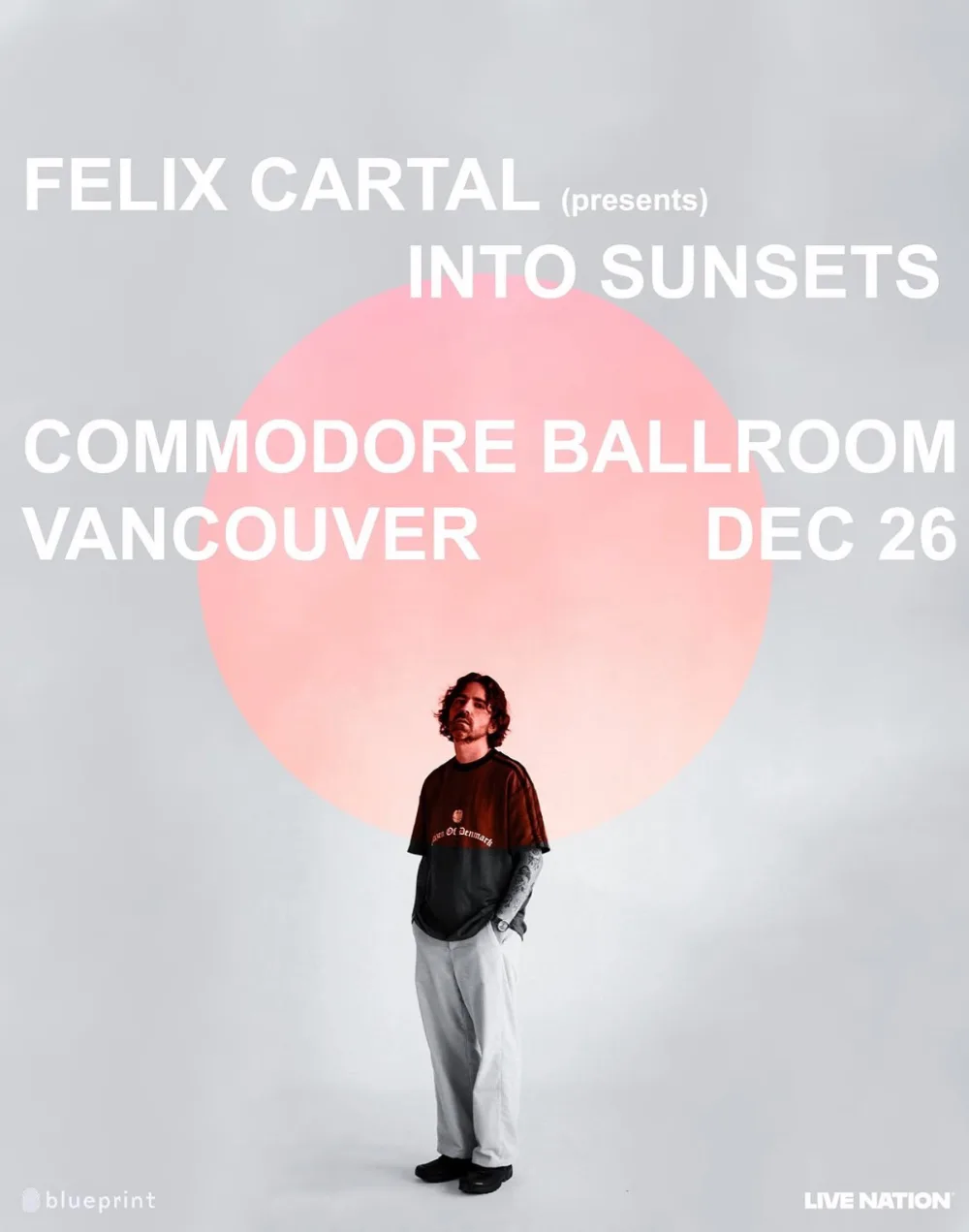 Felix Cartal — event flyer