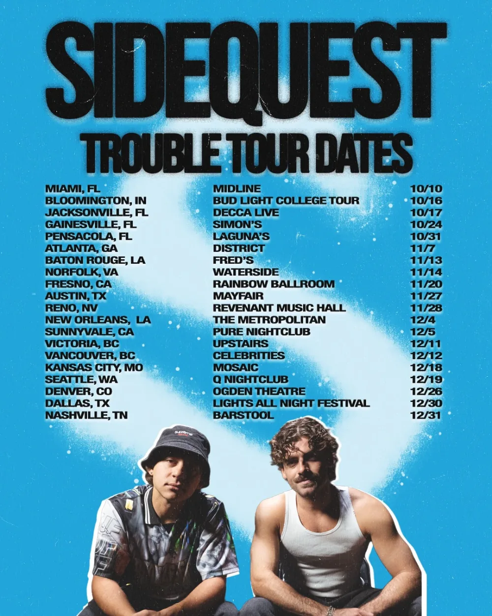SIDEQUEST — event flyer
