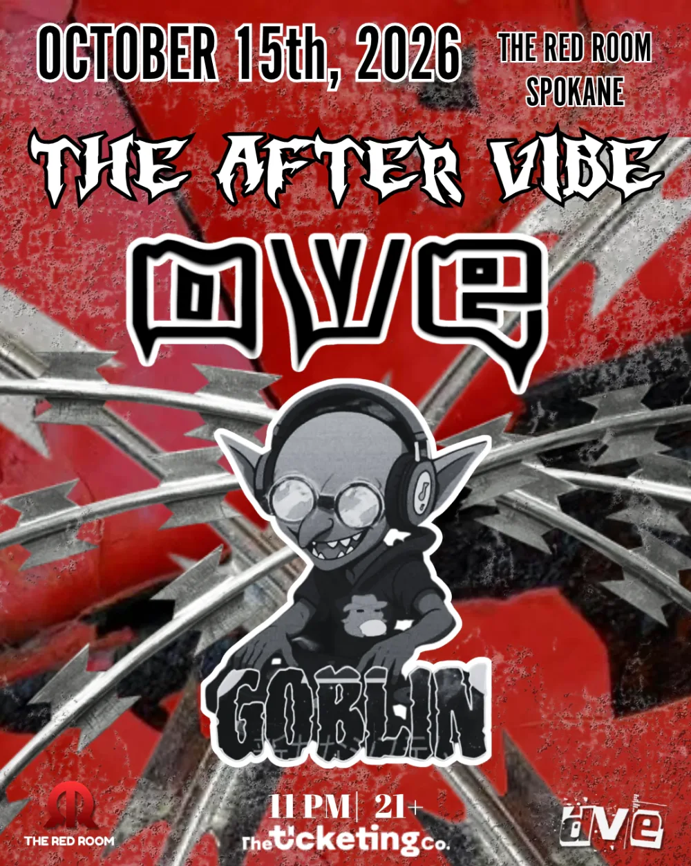The After Vibe — event flyer