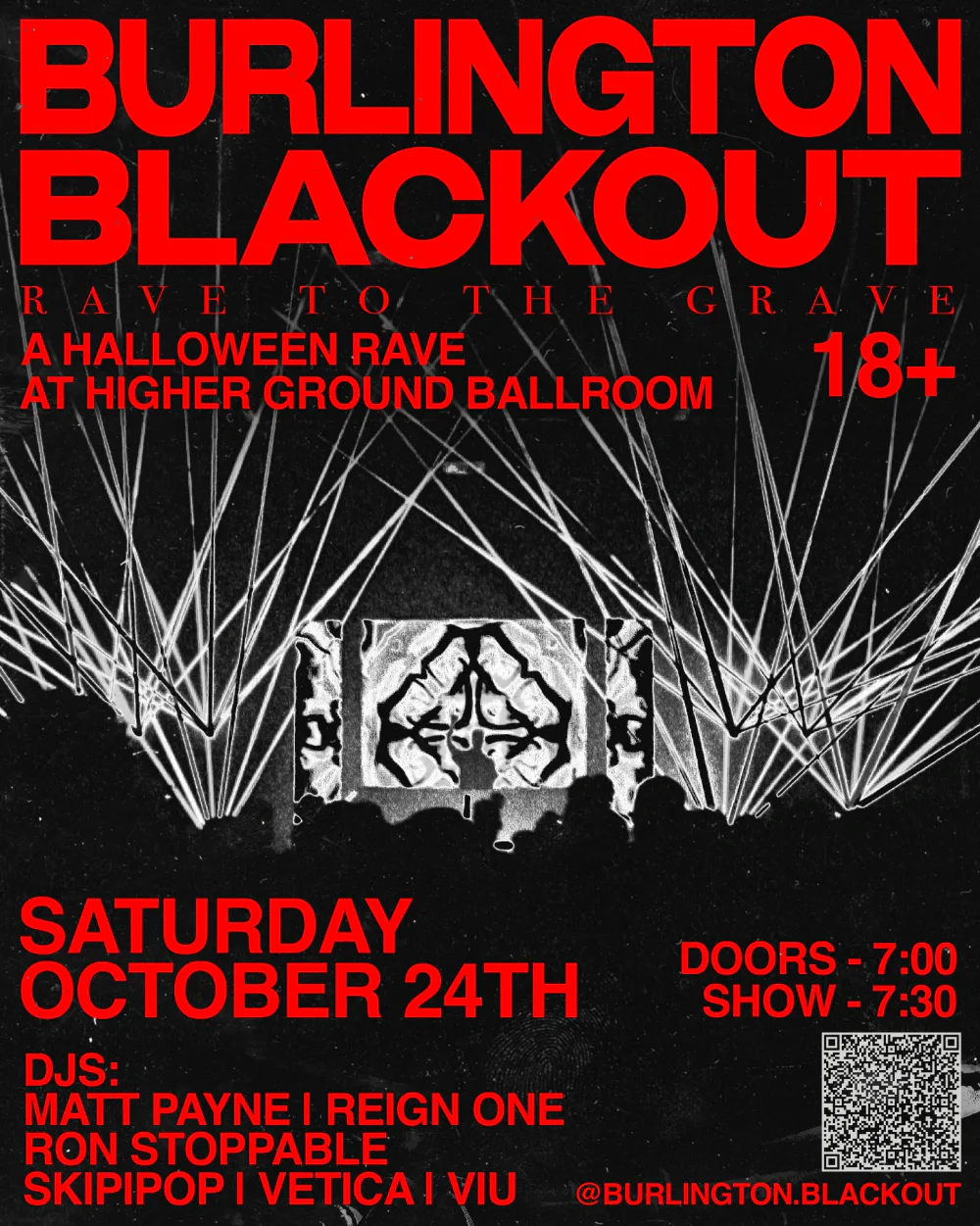 Burlington Blackout - Rave to the Grave – South Burlington – Oct 24 ...