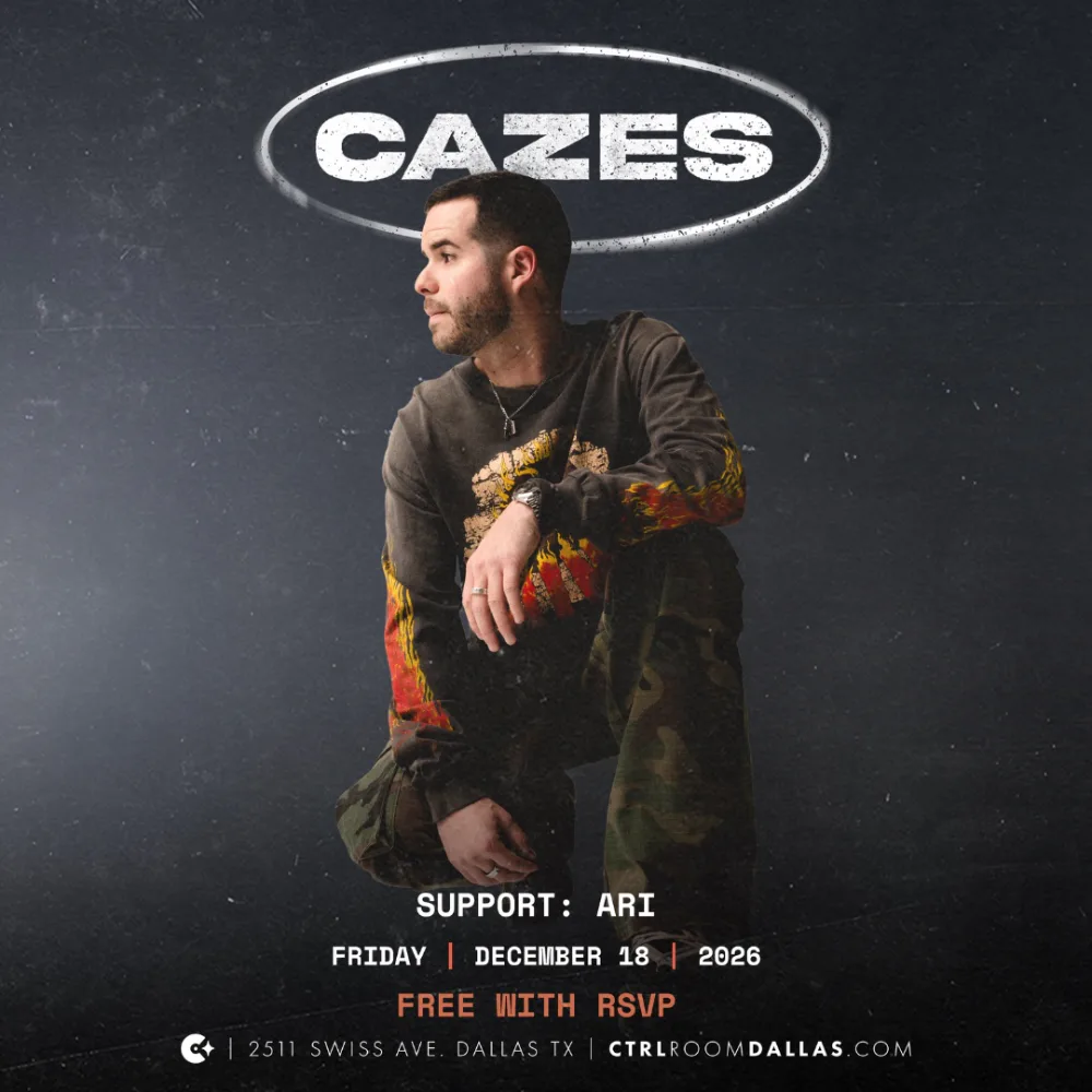 Cazes — event flyer