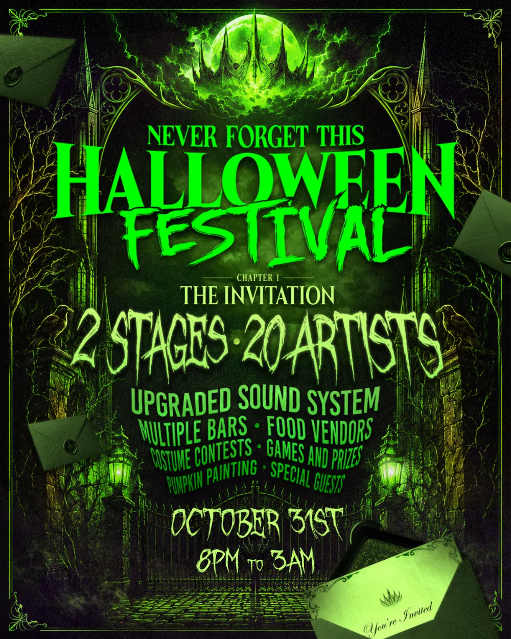 Never Forget This Halloween Festival