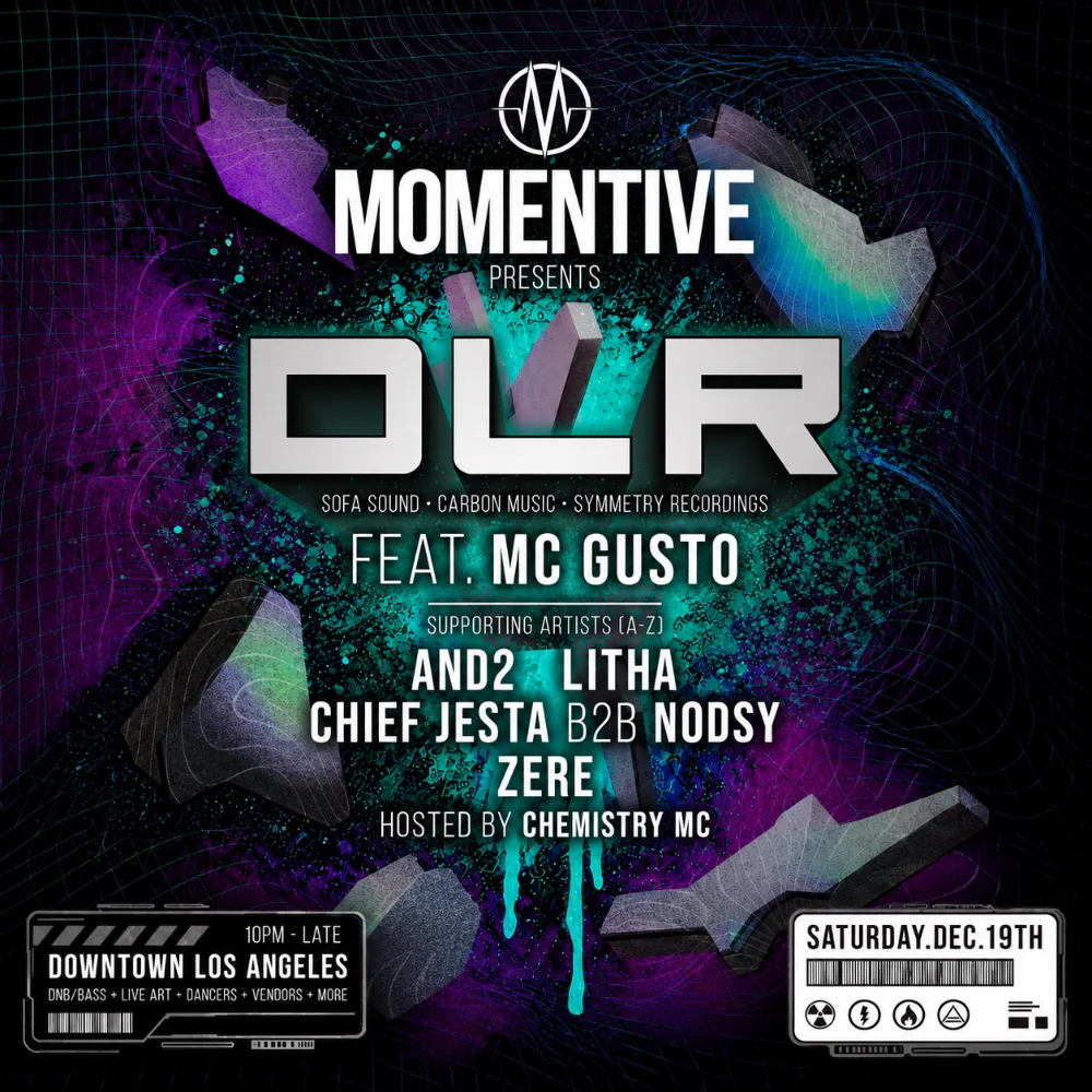 MOMENTIVE — event flyer
