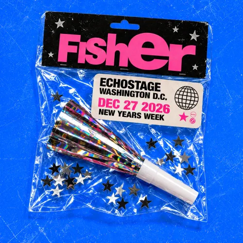 Fisher — event flyer