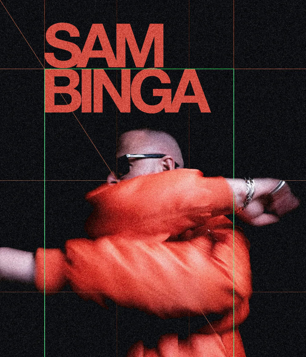 Sam Binga — event flyer