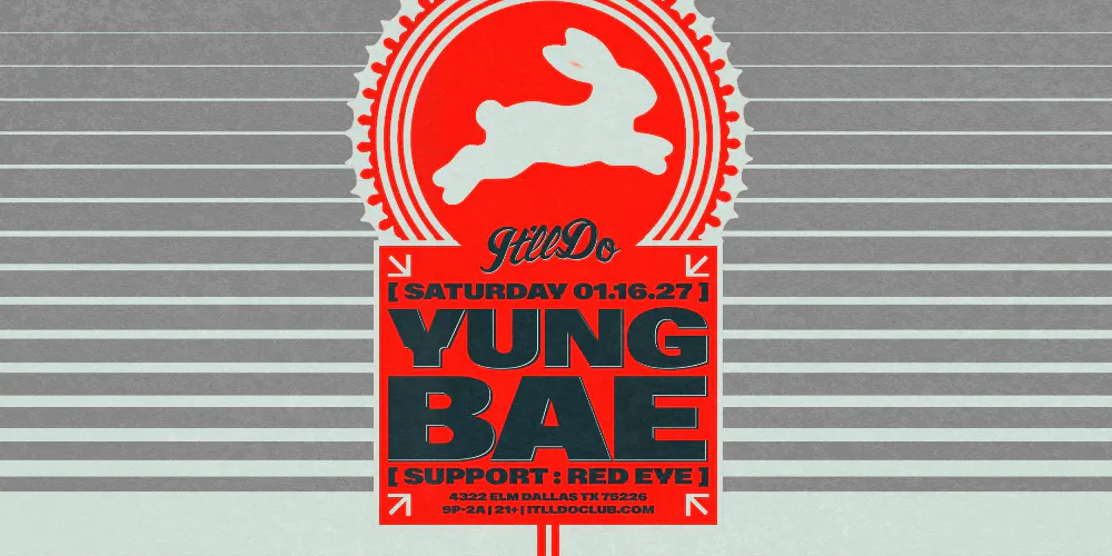 Yung Bae — event flyer