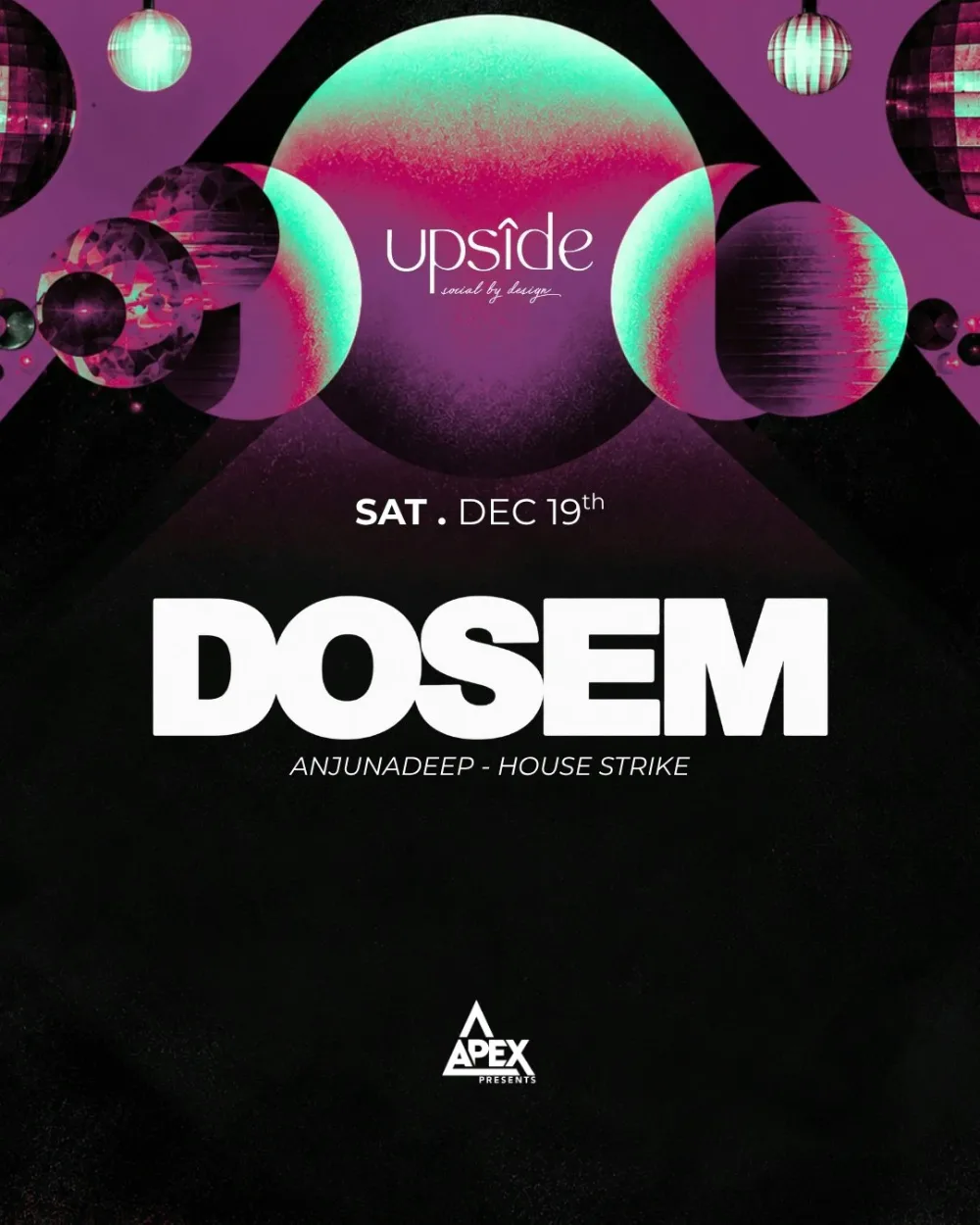 Dosem — event flyer