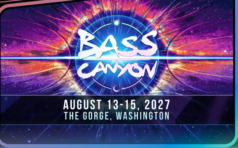 Bass Canyon — event flyer