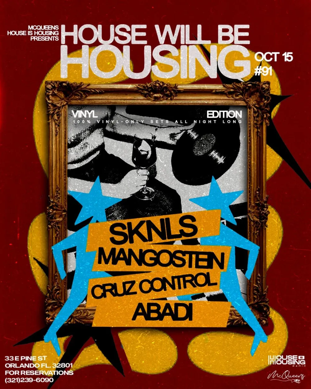 HOUSE IS HOUSING RADIO #91 - VINYL EDITION — event flyer