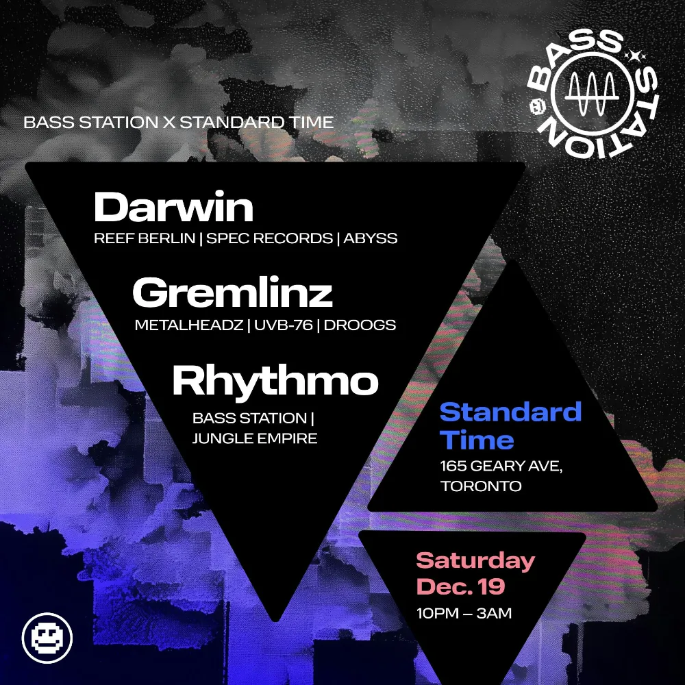 Presented by Bass Station x Standard Time — event flyer