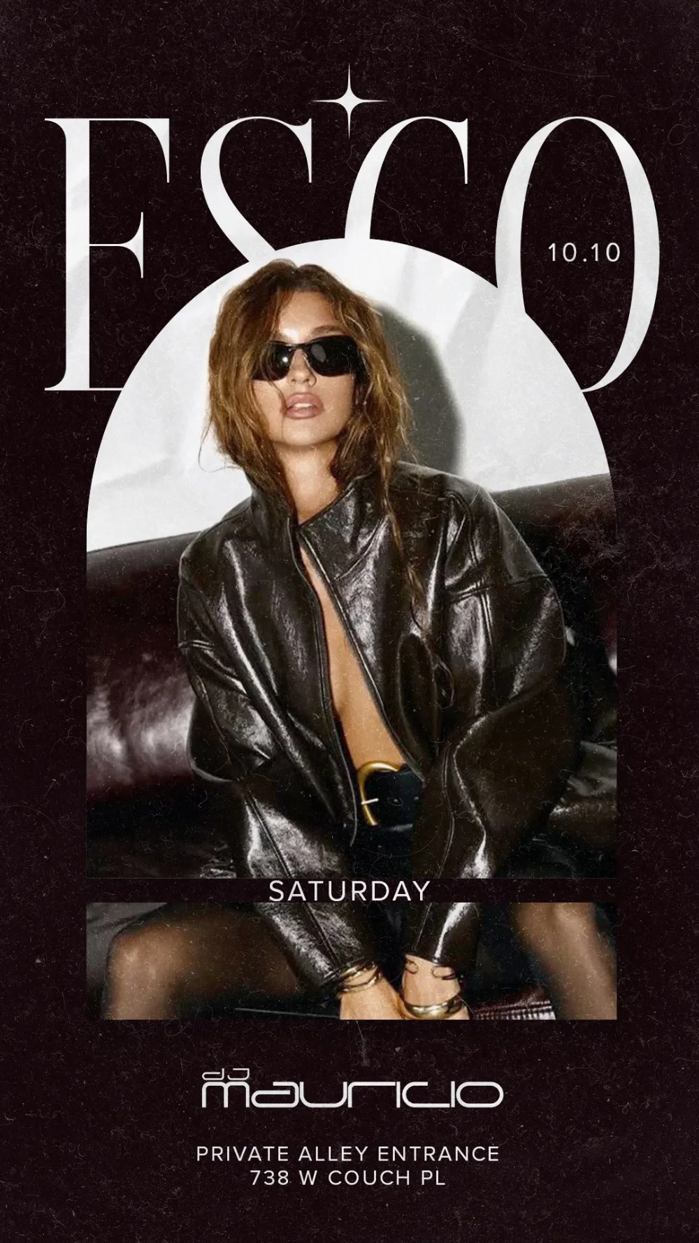 Saturday Night Sessions — event flyer