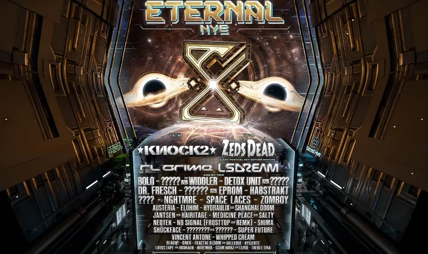 Eternal NYE announces 2026 phase 1 lineup, new house takeover and